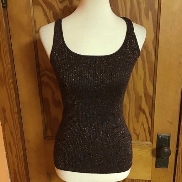 3 for 20 $ bundle Derek Heart Bronze Sparkly Racerback Tank Top - Picture 6 of 11